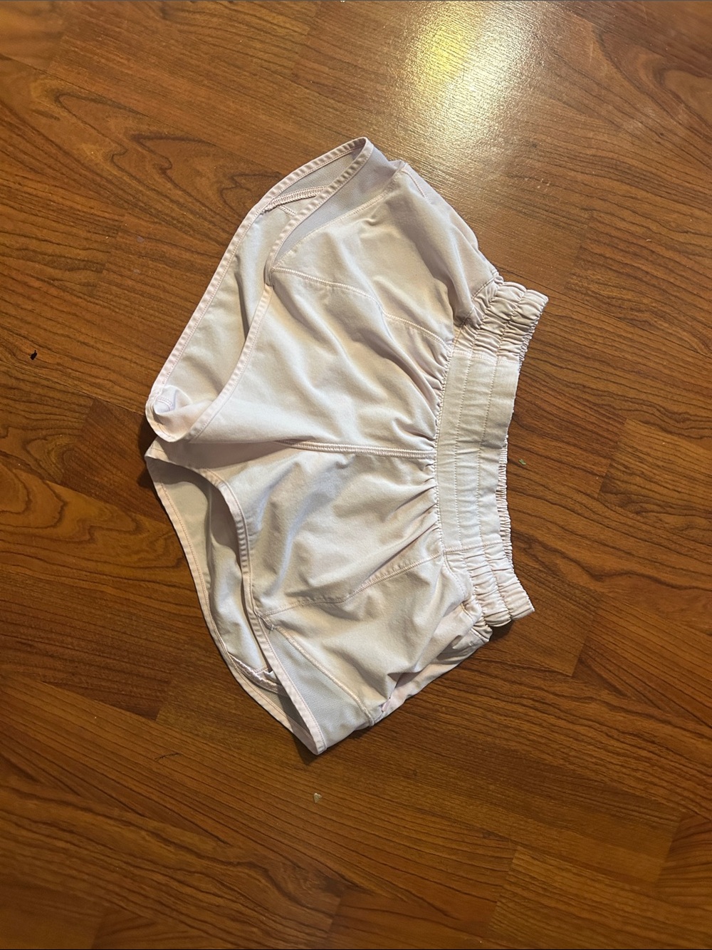 lululemon athletica Light Pink Athletic Shorts, strawberry milkshake, size 0